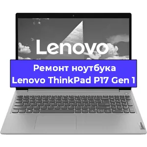 Чистка от пыли и замена термопасты на ноутбуке Lenovo ThinkPad P17 Gen 1 в Красноярске